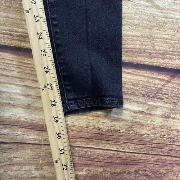 Old Navy Women’s Rockstar Super Skinny Low-Rise Jeans. Size 14 Light Wash Black - Picture 9 of 12